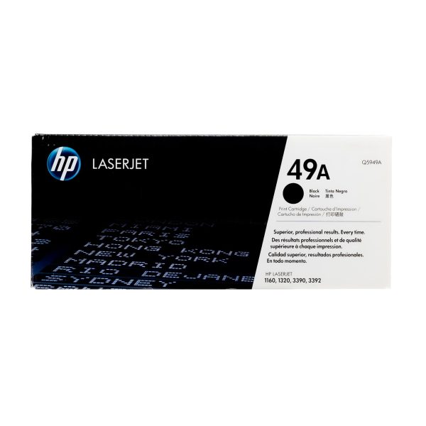 HP 49A Hewlett Packard Original LaserJet Colour Sphere Toner Cartridge, Black - Q5949A on Sale