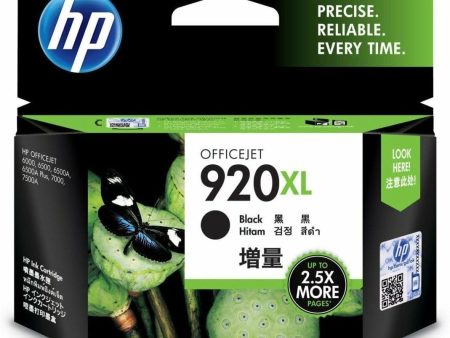 Hp 920Xl Black Original Ink Cartridge Cd975Ae Fashion