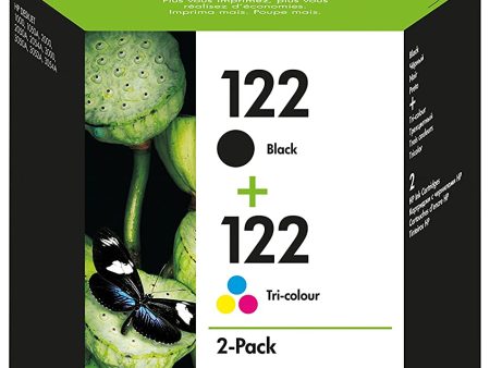 HP 122 2-pack Ink Cartridge, Black and Tri-color - CR340HE Online