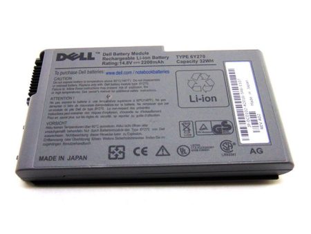 Original 6Y270 Dell Latitude D500 D505 D510 D520 D610 D600 D530 6 Cell Laptop Battery Sale