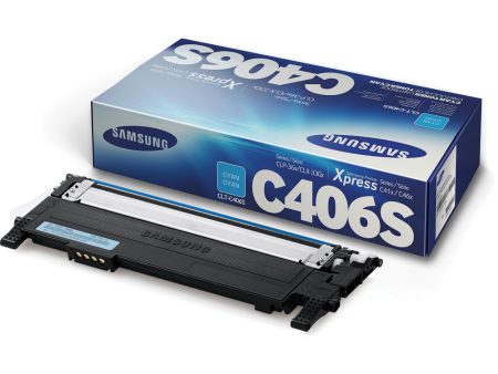 Samsung CLT-C406S Cyan CLP360 365, CLX 3300 3305 Toner Cartridge For Discount