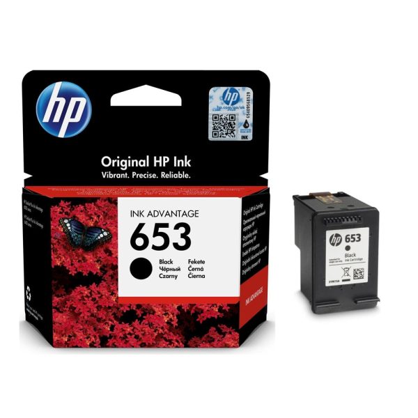 HP 653 Ink Cartridge for HP Deskjet Plus Ink Advantage 6075 and 6475 on Sale