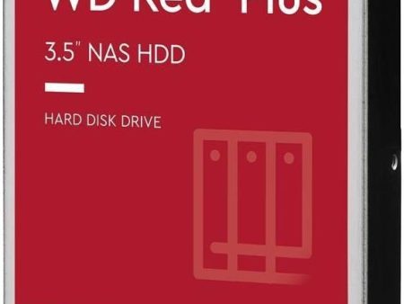 WD Red Plus 4TB NAS Hard Disk Drive - 5400 RPM Class SATA 6Gb s, CMR, 128MB Cache, 3.5 Inch | WD40EFZX-68AWUN0 Supply