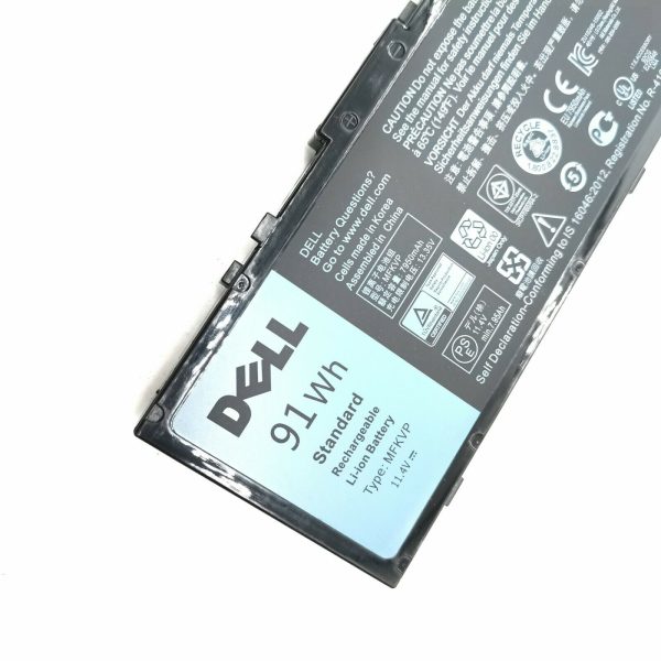 91Wh MFKVP Genuine Dell Precision 15 (7510)   17 (7710) Laptop battery Online Hot Sale