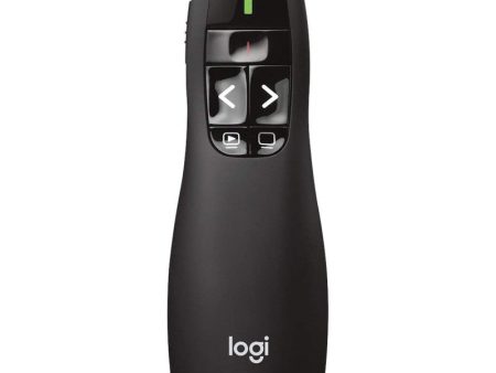 Logitech Wireless Presenter R400, Wireless Presentation Remote Clicker With Laser Pointer, Black, 1.9&Quot; X 6.2&Quot; X 8&Quot; For Cheap