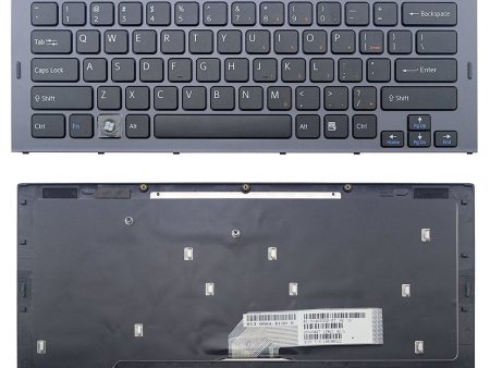 Sony VAIO VGN-SR - VAIO PCG-5N2L - PCG-5N4L CW Series Black Replacement Laptop Keyboard Supply