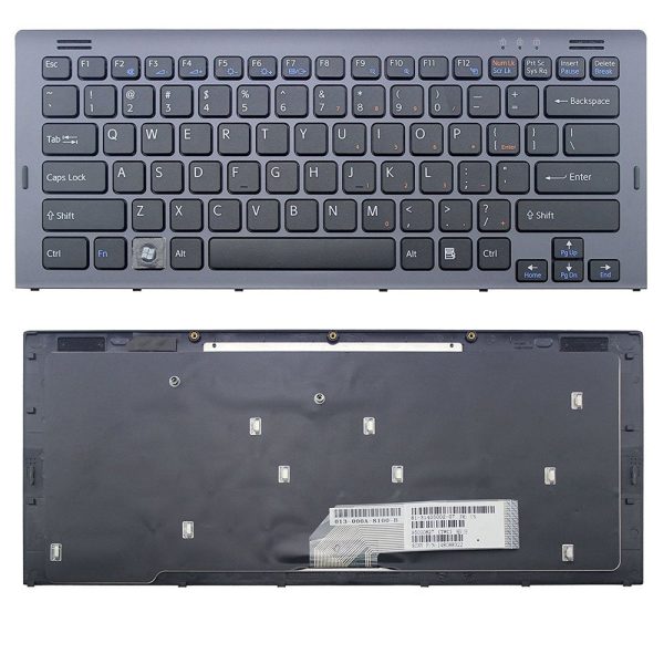 Sony VAIO VGN-SR - VAIO PCG-5N2L - PCG-5N4L CW Series Black Replacement Laptop Keyboard Supply