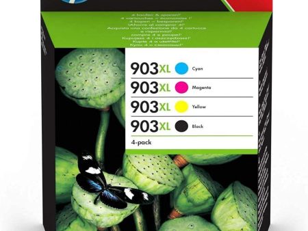 HP 3HZ51AE 903XL High Yield Original Ink Cartridges, Black Cyan Magenta Yellow, Multipack Sale