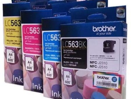 Brother Lc563 Ink Cartridge Set For Mfc-j2310 And J2510 Online Sale