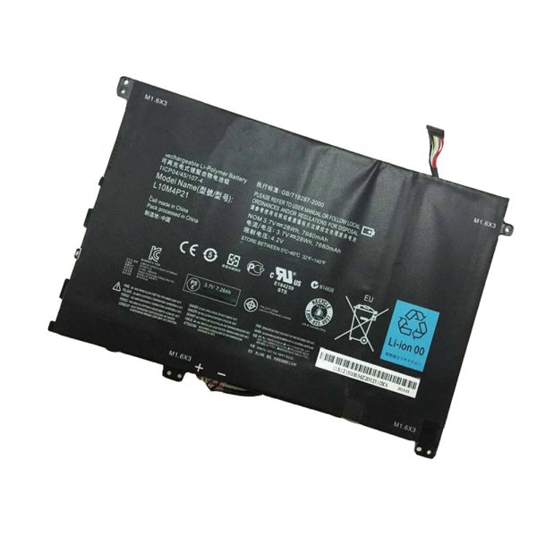 3.7V 28Wh 7680mAh 3 Cells L10M4P21 Lenovo IdeaPad S2010 1ICP04 45 107-4 Laptop Battery Online now