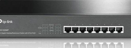 TP-Link 8-Port Gigabit Desktop Rackmount Switch with 8-Port PoE+ | TL-SG1008MP Online