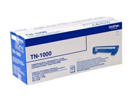 Brother Toner Cartridge - TN-1000, Black For HL-1110 1111 1112 1210W, MFC-1810 1910W DCP-1510 1511 1610W Printer Series Cheap