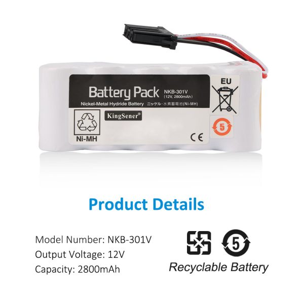 NKB-301V Battery For Nihon Kohden Cardiolife TEC-5500 Defibrillator Online now