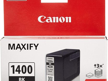 Canon Ink Cartridge - Pgi-1400xl Bk Emb, Black on Sale