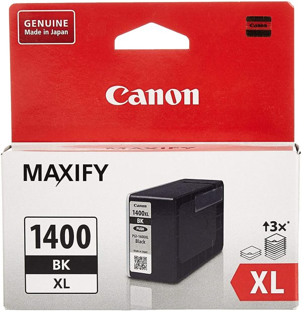 Canon Ink Cartridge - Pgi-1400xl Bk Emb, Black on Sale