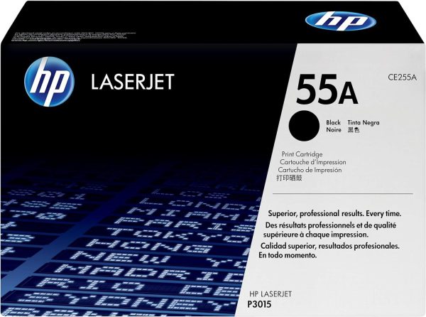 HP 55A Black Original LaserJet Toner Cartridge - CE255A Online Hot Sale