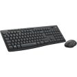 MK295 Silent Wireless Combo - Black - English And Arabic Keyboard on Sale