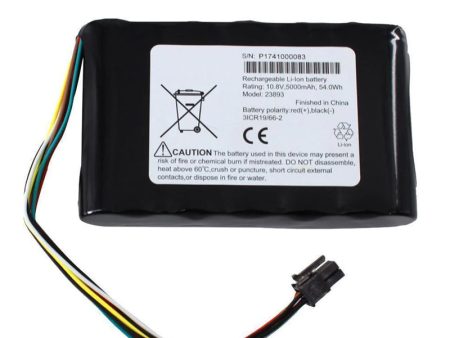 23893 Li-Ion Battery For Radical Pluse Oximeter P1741000083 10.8V 5000mAh Supply