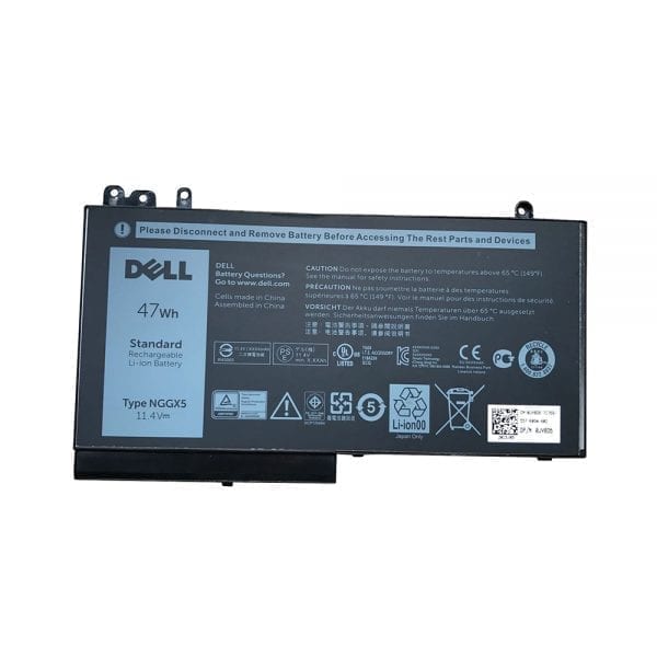 11.4V 47Wh Genuine NGGX5 Dell Latitude 12 E5270 Latitude 5270 RDRH9 Computer Laptop Battery For Cheap