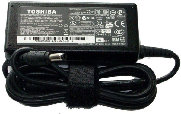 65W Genuine Toshiba Satellite A660, Satellite A665, Tecra U845W, Portege L10-100 series Laptop Charger For Sale