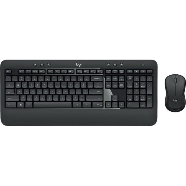 Logitech MK540 Wireless Keyboard And Mouse Combo For Windows, 2.4 GHz Wireless With Unifying USB-Receiver, Wireless Mouse, Multimedia Hot Keys,PC Laptop, INTL Layout For Discount