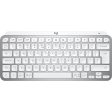 Logitech MX Keys Mini Minimalist Wireless Illuminated Keyboard, Compact, Bluetooth, Backlit, USB-C, Compatible With Apple MacOS, IOS, Windows, Linux, Android, Metal Build, US Intl Layout - Pale Grey Online