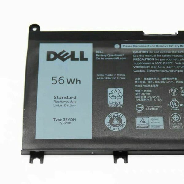 56Wh Original 33YDH PVHT1 99NF2 Dell Inspiron 15 7577, 17 7773 7778 7779 7786 3579 5587 7588 3590 3779 Laptop Battery Cheap