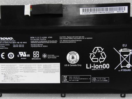 11.1V 47wh Original 45N1121 45N1123 Lenovo ThinkPad T431s Series 45N1120 45N1122 Tablet Laptop Battery Hot on Sale