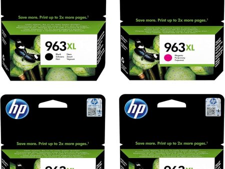 HP 3YP35AE 963XL High Yield Original Ink Cartridge, Black Cyan Magenta Yellow, Multipack Online Hot Sale