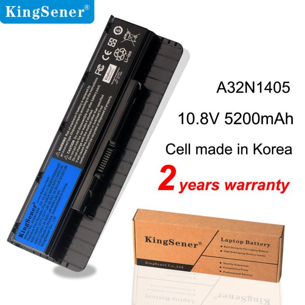 US Stock KingSener A32N1405 5200mAh Laptop Battery for ASUS ROG n551 n751 n751jk g551 g771 g771jk gL551 gl551jk gl551jm g551j g551jk g551jm g551jw on Sale