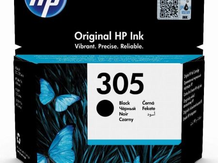 Hp 305 Black Original Ink Cartridge [3Ym61Ae] | Works With Hp Deskjet 2700, 2730, 4100 Printers For Discount