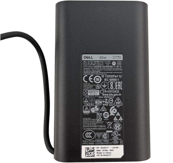 19.5V 3.34A Genuine 65W Dell Latitude 3440 E5440 E5470 7480 E6540 E7440 7290 5490 5590 5290 Laptop Charger Sale