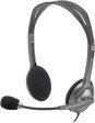 Logitech Stereo Headset H110, Standard Packaging, Silver Online now