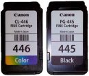 Canon CART Multi Color PG445 BK&CL446 CLR For Sale