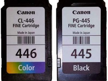 Canon CART Multi Color PG445 BK&CL446 CLR For Sale