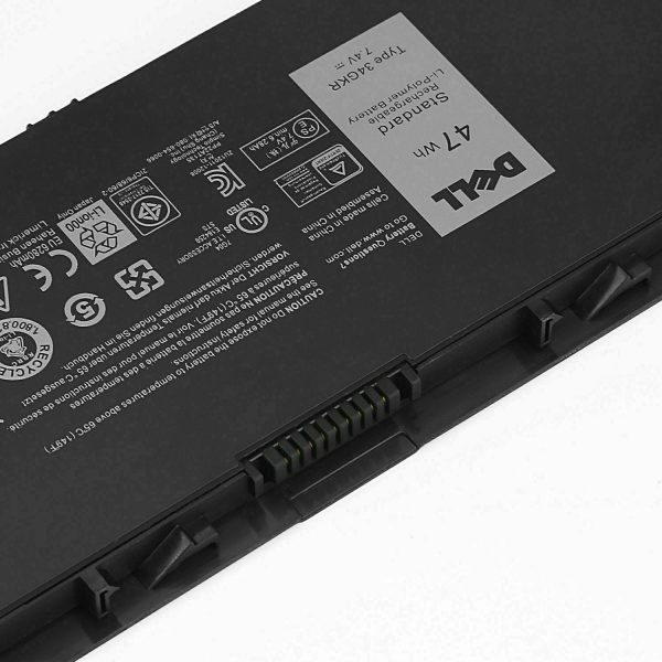 11.1V 34Wh 3 Cells Original PFXCR Dell Latitude E7440 T19VW 451-BBFY 451-BBFT 34GKR Ultrbook Rechargeable Battery Supply