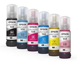 Epson 108 EcoTank Inks 6-Color set for Epson L18050 L8050 Printers Discount