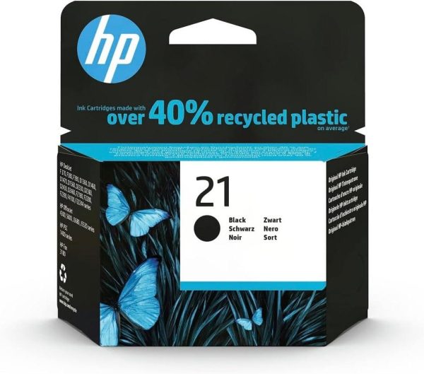 HP 21 Original Ink Cartridge Black Online Hot Sale