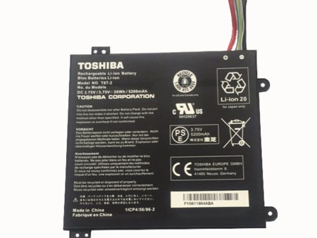 3.75V 20wh Original T8T-2 Toshiba Satellite Click Mini L9W-B Series Tablet Laptop Battery on Sale