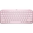 Logitech Mx Keys Mini Minimalist Wireless Illuminated Keyboard, Compact, Bluetooth, Backlit, Usb-C, Compatible With Apple Macos, Ios, Windows, Linux, Android, Metal Build - Rose, 920-010500 For Sale