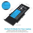 US Warehouse KingSener Brand G5M10 51WH Laptop battery Replacement For DELL Latitude E5250 E5450 E5550 8V5GX R9XM9 WYJC2 1KY05 7.4V 51WH Online now