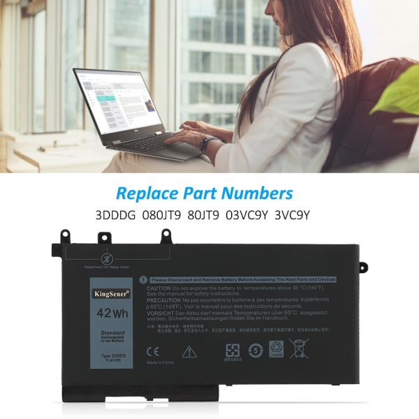 Laptop Battery For Dell Latitude 5495 E5495 5488 E5488 Series Cheap