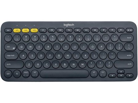 Logitech K380 Multi-Device Wireless English Keyboard - Black Supply