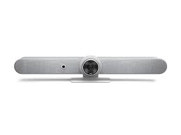 Logitech Rally Bar All In One Conference Webcam, Video Bar for Medium Rooms, 10 100 1G Ethernet, WiFi 802.11a, 128 bit AES Security, Pan Tilt Zoom Camera, White, UK-ME | 960-001324 Online Hot Sale