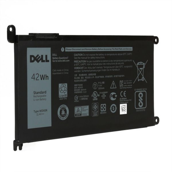 Original WDXOR Dell Inspiron 13,14,15 Series, Vostro 14, 15 Series Laptop Battery Hot on Sale