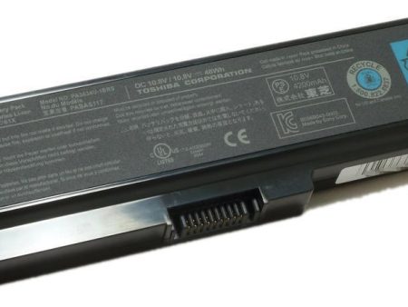 Original PA3816U-1BAS Toshiba Satellite U405, L655D-S5164, C650D-BT2N15, PABAS117 M308 T451 34DB Laptop Battery Supply