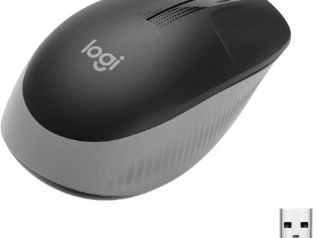 M191 Full-Size Wireless Mouse - MID GREY - 2.4GHZ - EMEA - M191 Online Hot Sale