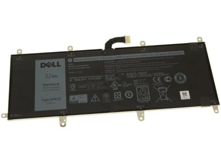 32Wh Original Dell Venue 10 Pro 50560, GFKG3 Laptop Battery on Sale