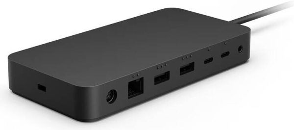 Microsoft Surface Thunderbolt 4 Docking Station, 3x USB-A, 3x Thunderbolt 4 USB-C, 1x 2.5Gbps Ethernet Ports, 3.5mm Audio Jack, Up to 96W Passthrough, Wide Compatibility, Black | T8H-00006 For Discount