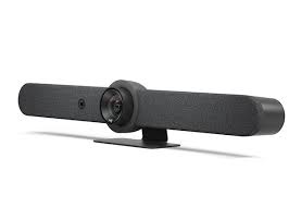 Logitech Rally Bar All In One Conference Webcam, Video Bar for Medium Rooms, 10 100 1G Ethernet, WiFi 802.11a, 128 bit AES Security, Pan Tilt Zoom Camera, White, UK-ME | 960-001324 Online Hot Sale